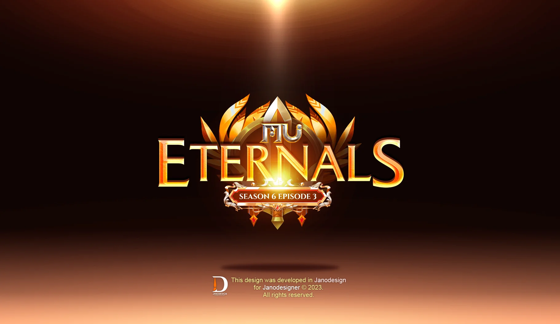 EDITABLE GAME LOGO - MU ETERNALS
